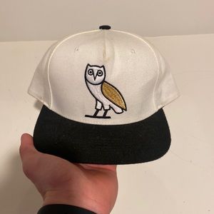 White Drake OVO SnapBack hat